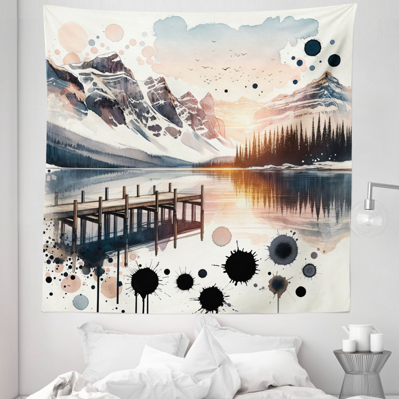 Microfiber Tapestry, 88" H x 88" W