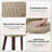 Modern Upholstered Dining Side Chair with Wooden Legs -1048585502-1048585490