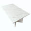 Table de salle à manger extensible pour 6 8 10, table de conférence rectangulaire en bois imitation marbre