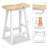 Jollette 4 - Person Solid Wood Solid Wood Top Four Leg Dining Set