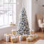 Arbre de Noël enneigé 4,5 pi