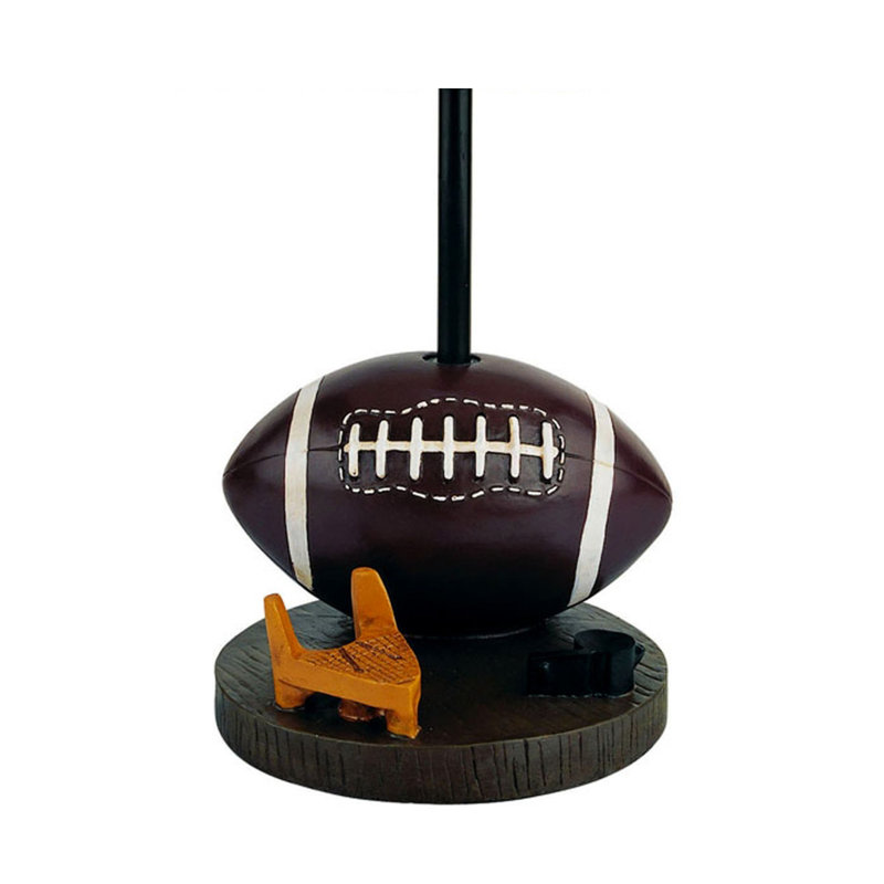 Polyresin Football Table Lamp