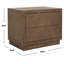 Table de chevet 2 tiroirs Kerio-1321577089