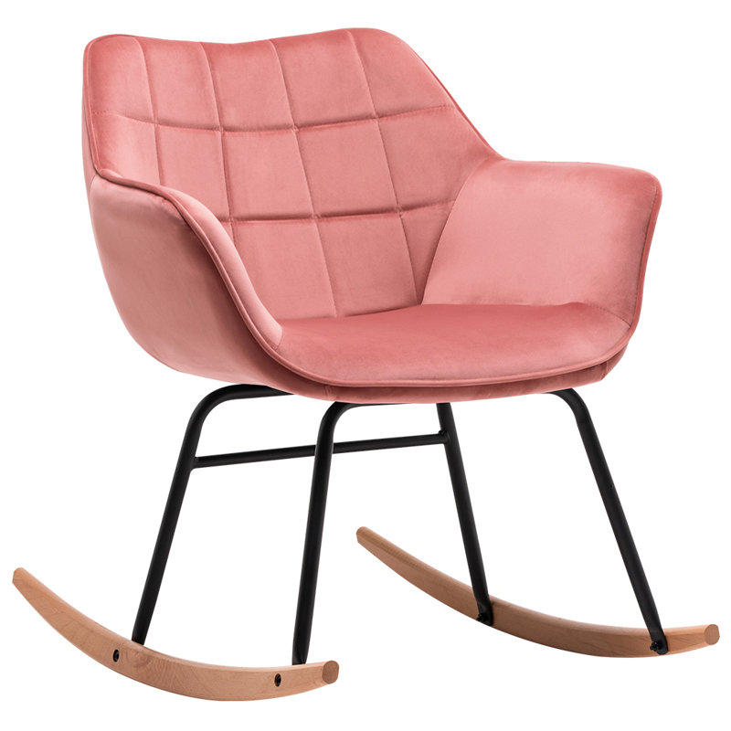 Kegley Rocking Chair, Pink