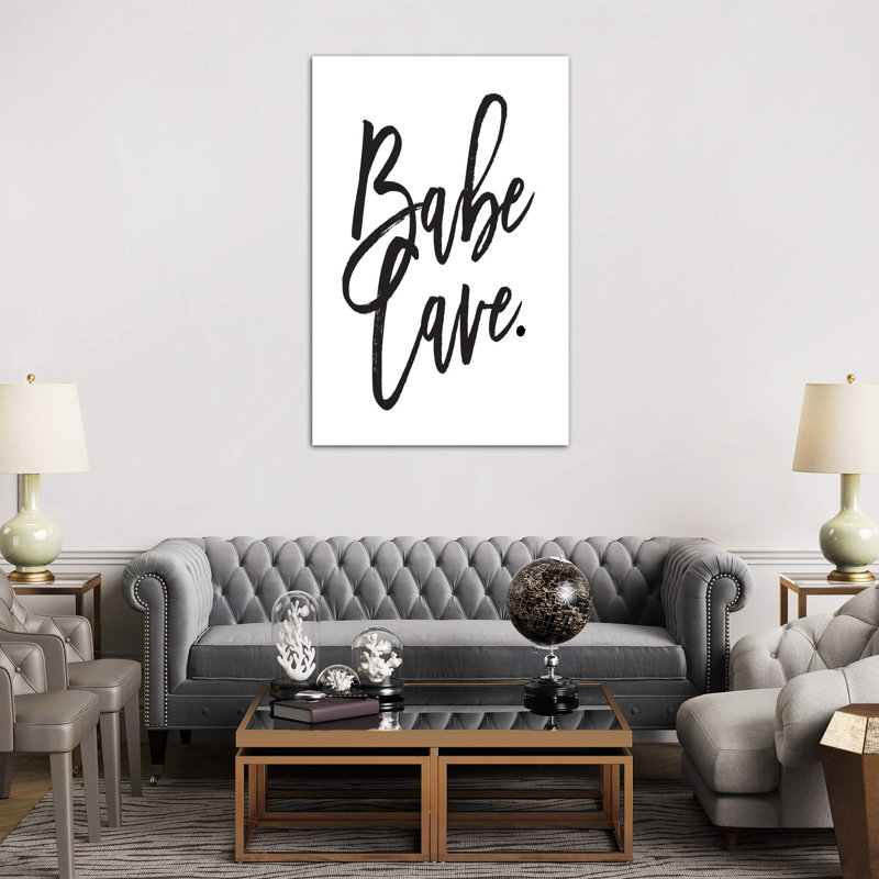 Babe Cave II - Wrapped Canvas Print, 152.5 cm H x 101.5 cm W