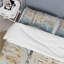 Ensemble de housse de couette Gold and Blue Trees Harmony III - Trees-107147732