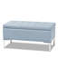 Polyester Upholstered Storage Bench-238857753