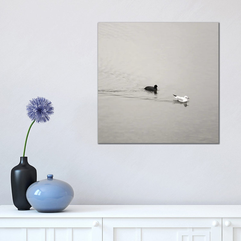 Ying And Yang by Lena Weisbek - Wrapped Canvas Print, 45.72 cm H x 45.72 cm W x 1.91 cm D