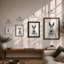 Hare Observational Study Botanical - Framed Print-85216902-85216923