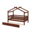 Lit simple en bois avec lit gigogne-740144399-740144398