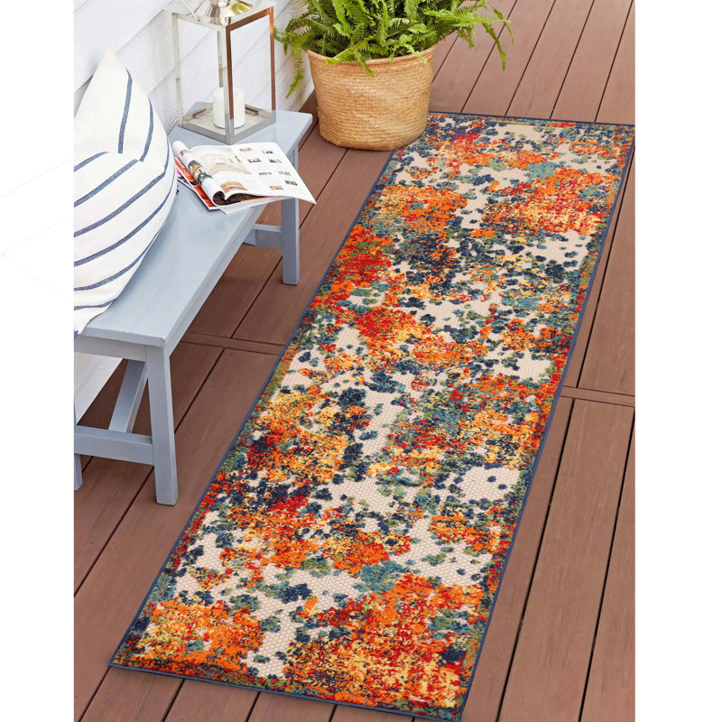Tapis de jardin ou de patio Atthia, Rectangle 6 pi x 8 pi 10 po