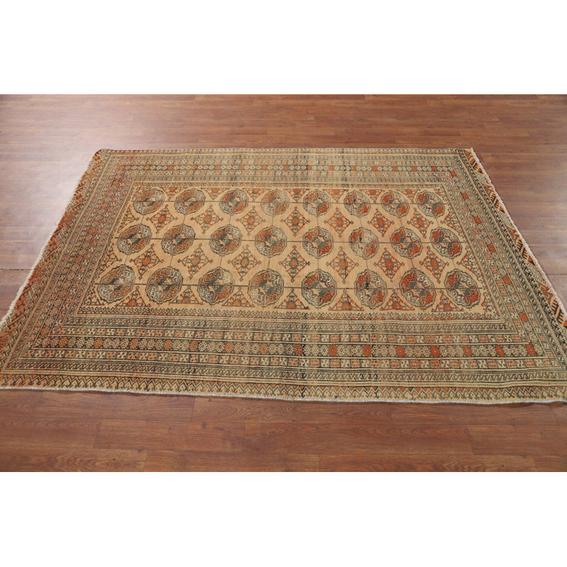 Tapis traditionnel en laine fait à la main 5 x 6