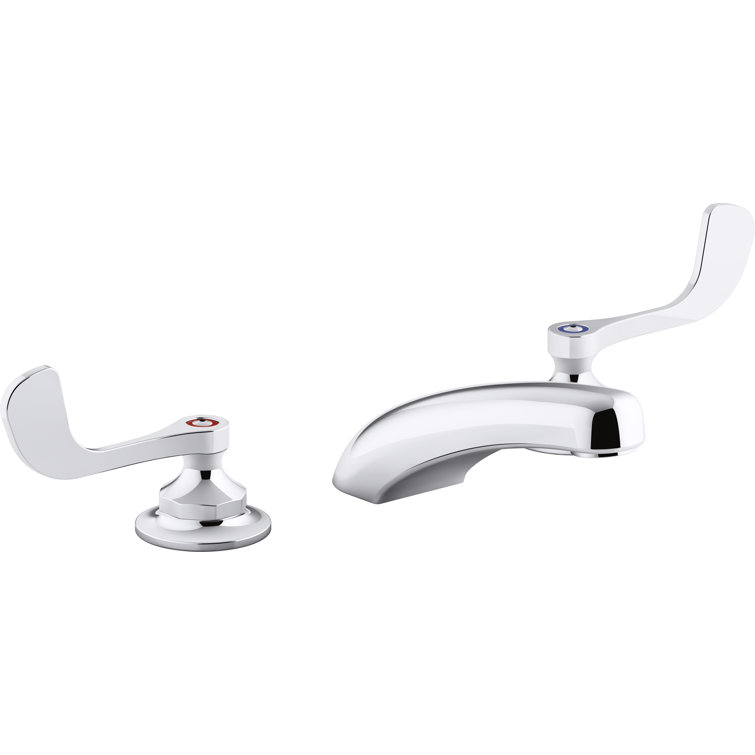 KOHLER Triton Bowe 0.5 GPM 8 in. Widespread 2-Handle Bathroom Faucet with Laminar Flow in Polished Chrome