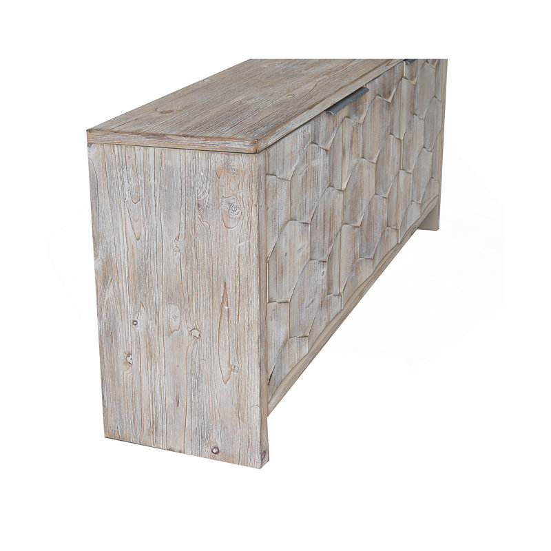 Accent Cabinet 3 Door Wooden Cabinet Sideboard Buffet Server Cabinet Storage Cabinet