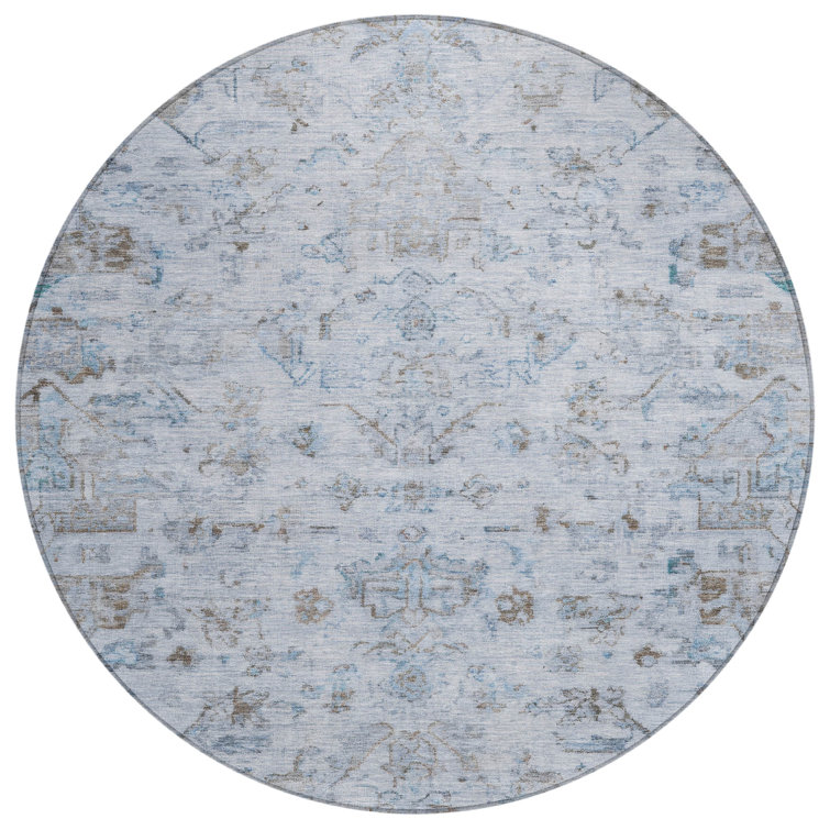 Machine Washable Indoor/Outdoor Hashlamoun ACN2322 Global Rug