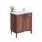 30" Mid-Century Modern Single Bathroom Vanity with Ceramic Sink, Soft-Close Doors and Solid Wood Legs-1334003168