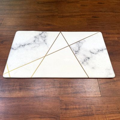 JAAE Anti Fatigue Kitchen Rug Non Slip Cushioned Kitchen Floor Mat Waterproof Comfort Standing Kitchen Mat 17"