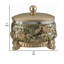 Boîte à bijoux en résine de chrysanthème