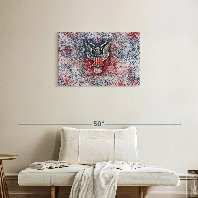 Lelar American Eagle Insignia, 20" H x 30" W