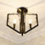 Plafonnier semi-encastré 3 lumières 16,75 po Fennville
