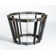 Dexter Round Marble Top Metal Base Dining Table