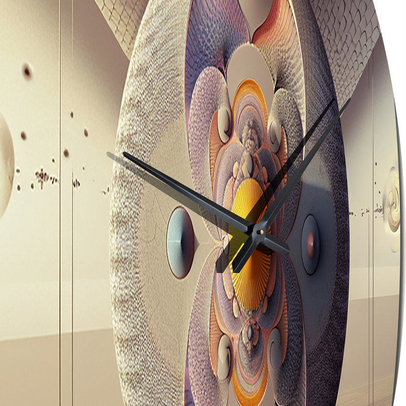 Metal Wall Clock, Extra Large