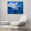 Citation artistique «La peur et Dieu n'occupent pas le même espace». Toile tendue par Gregory Gallery-2074626688