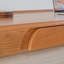 Bureau d'écriture rectangulaire à 2 tiroirs couleur cerisier-184726125