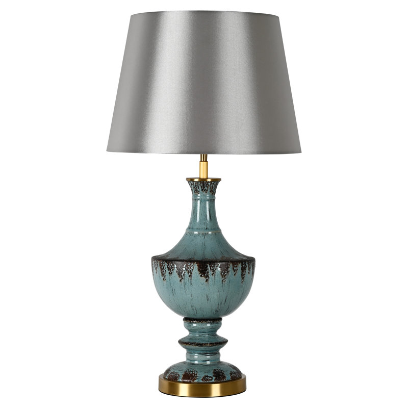 Lampe de table bleue 29,5 "Turin