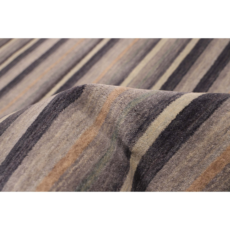 Kashkuli Gabbeh Grey Rug 5'3" x 7'5"