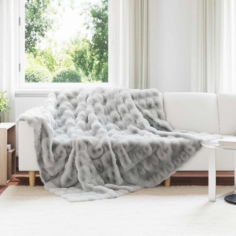 1-36 Blanket, 240cm x 270cm, Grey