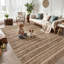 Tapis moderne neutre lavable pour le salon de la chambre à coucher-129879304-129913345