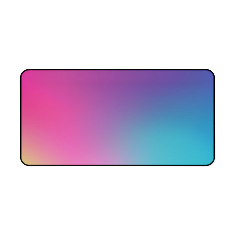 Polyester Desk Pad, 14.4x12.1