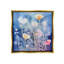 «Tranquil Blue Florals Floater Frame» sur-788676234-788676244