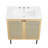 Modway Chaucer 30'' Single Bathroom Vanity with Wood Top-93811864-93811863