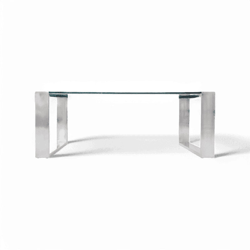 Table basse en verre Caterina