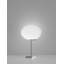 Lucciola Table Lamp M White Matt Satin Nickel E26 Ul-129449895