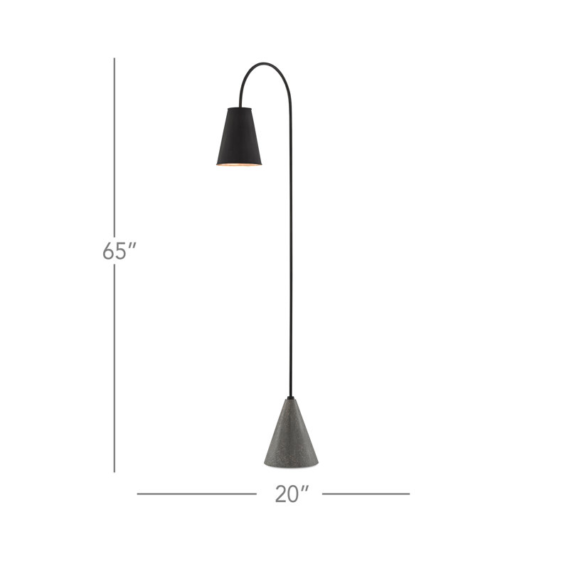 Lotz LED Arched Floor Lamp