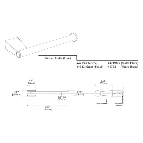 Dimensions du produit
