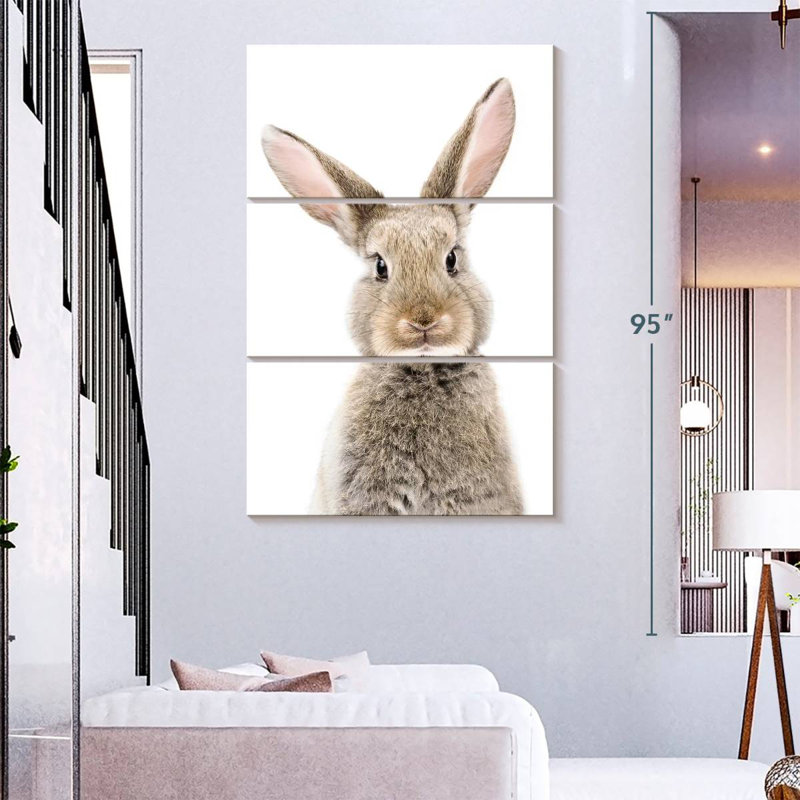 Brampt Baby Bunny, 57" H x 36" W