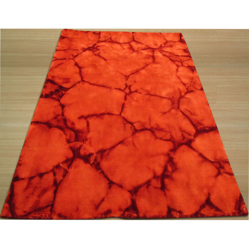 Luthersville Red Hand Knotted Wool Area Rug, Runner 2' x 10'