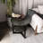 2-Tier Small Side End Table with Metal Frame-985479222