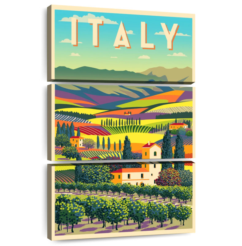 Affiche Alvord, Italie, H 38 po x l 24 po