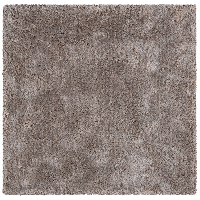 Sanisha Handmade Shag Silver Rug