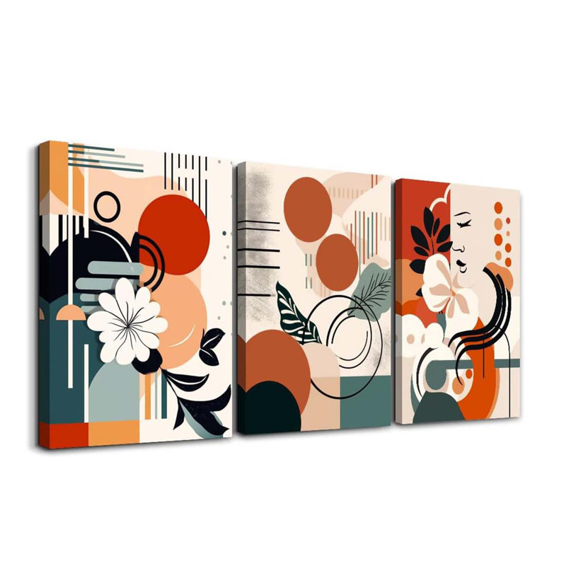 3 Piece Wrapped Canvas Print