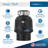 Power 0.75HP, 3/4 HP Garbage Disposal, Power Series EZ Connect Continuous Feed Food Waste Disposer