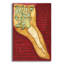 «Veggies On Red L Daikon» par Andrea Strongwater, art mural en verre acrylique-102456276