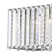 11 - Light Crystal Linear LED Pendant with Crystal Accents