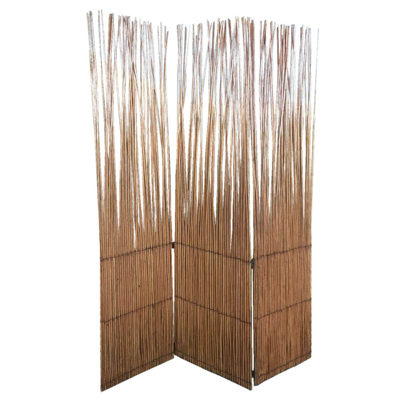 Cloison 3 panneaux Baryram l 47 po x H 69 po