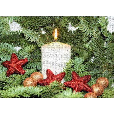 Tapis de zone verte poinsettia
